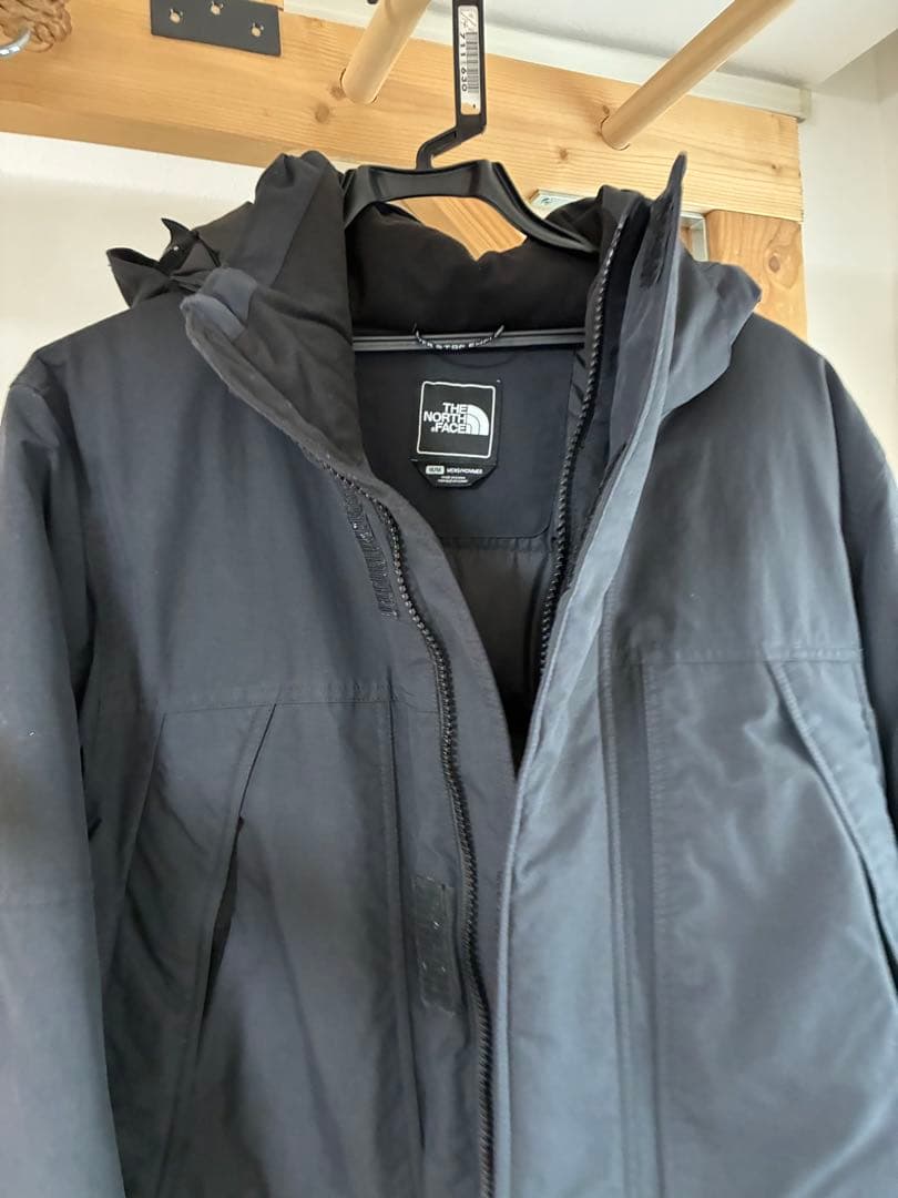 【The North Face】ダウンジャケット黒紺【南極観測隊支給モデル】
