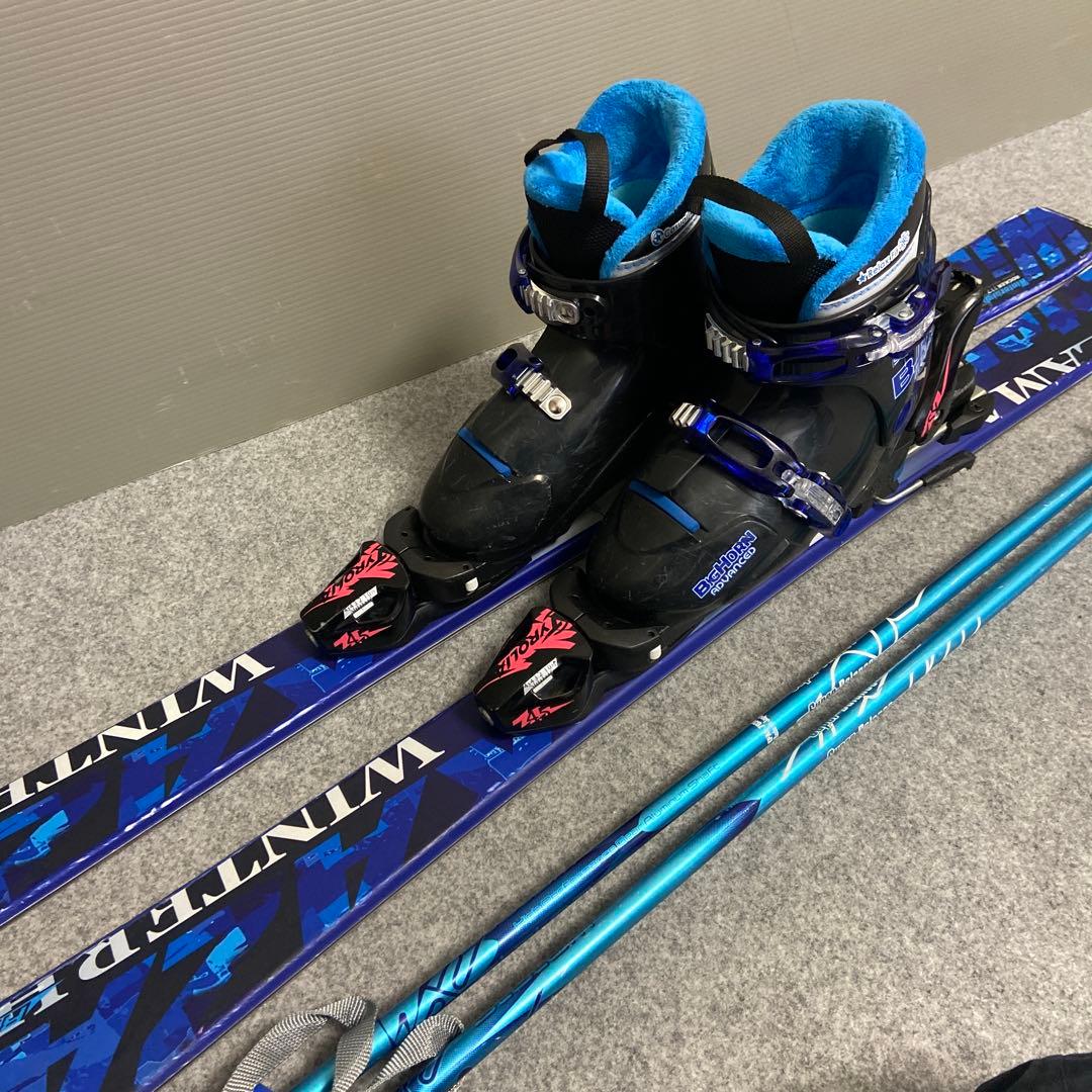 ★メンテナンス済 子供スキーセット　身長117~130cm前後のお子様向け