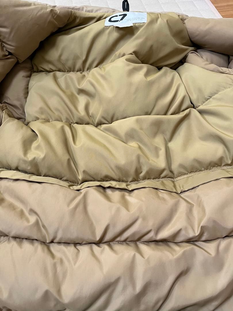 ヴィンテージキャンプ7ダウンジャケット