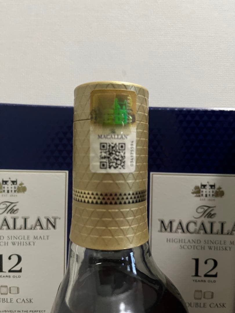 ザマッカラン 12年 ダブルカスク　箱付き2~4本セット