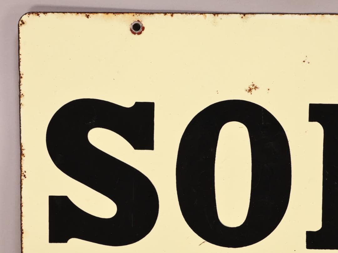 BK445　昭和レトロ　非売品 ノベルティ 看板 SONY　ソニーラジオ　激レア