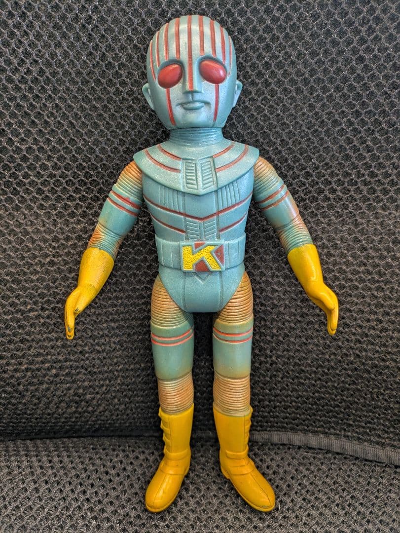 ソフビ　当時物　ロボット刑事　旧バンダイ　石ノ森章太郎　フィギュア　昭和　レトロ
