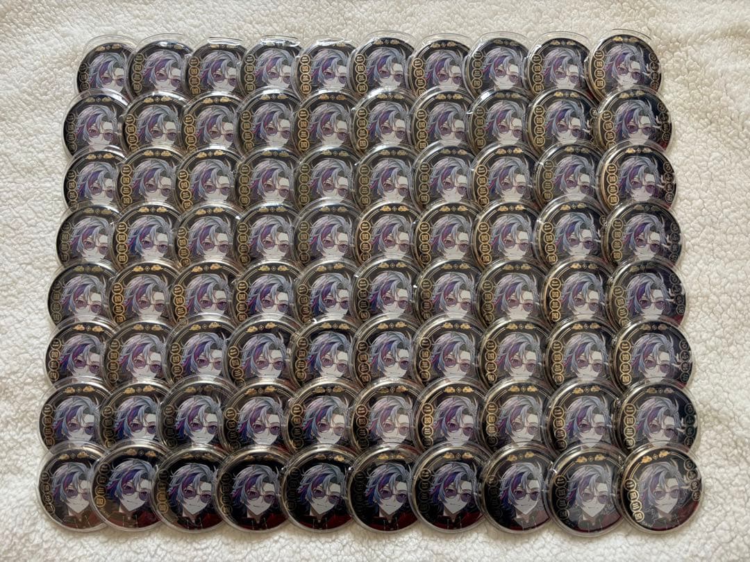 不破湊 にじさんじ ろふまお 四神 缶バッジ 80個