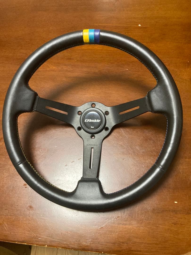 モ*ガ様 GReaddy ステアリングホイール 3スポーク ブラック