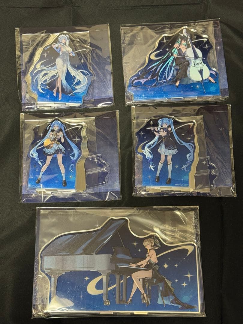 NIKKE オーケストラコンサート　ミラーアクリルスタンド　５点セット