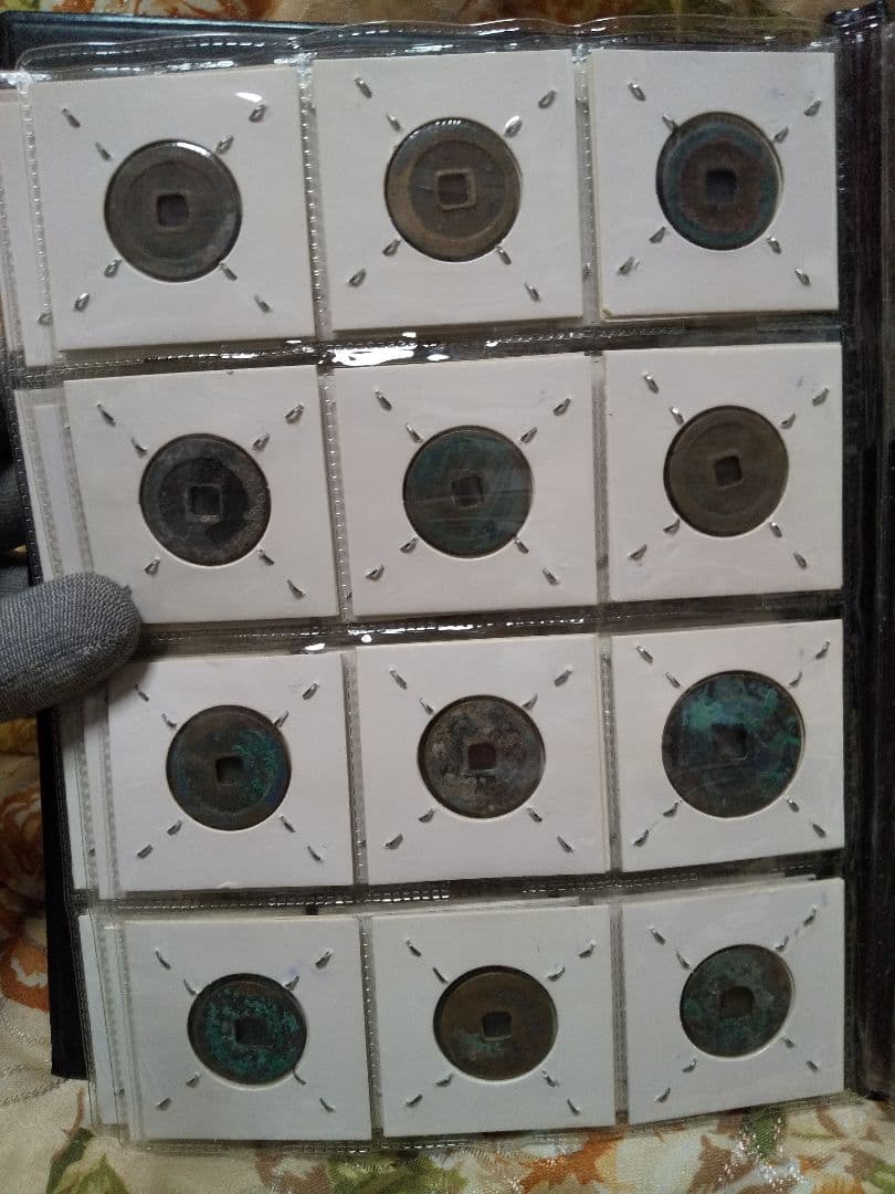 中国古銭　中国穴銭　中国銅銭　北宋銅銭　渡来銭　１０８枚セット