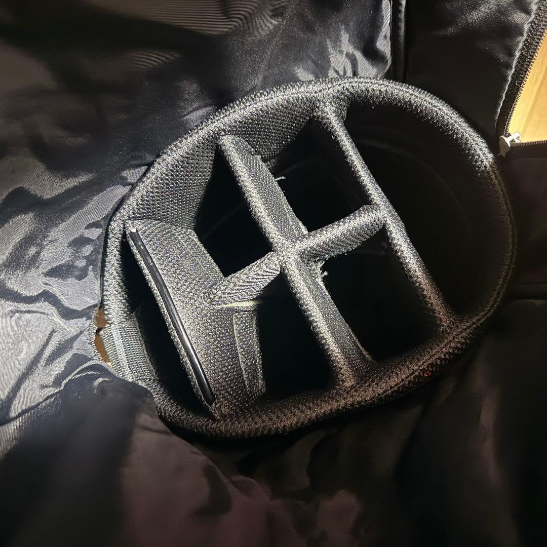 adidas キャディバッグ ゴルフバッグ ブラック