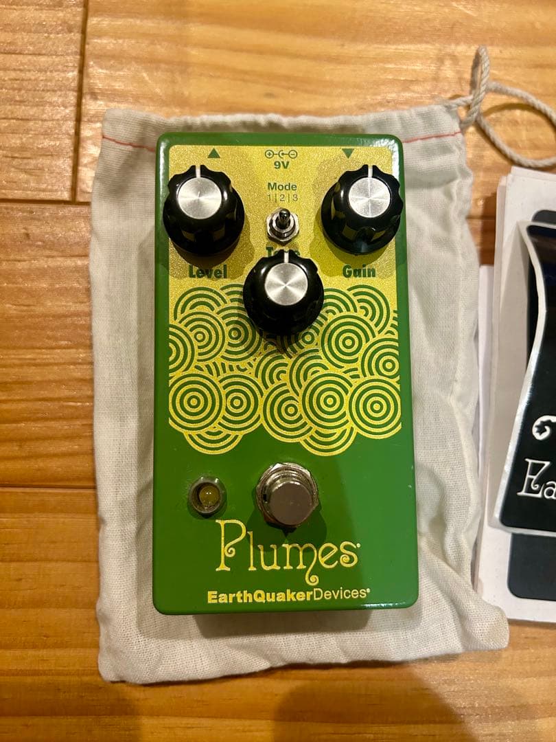 Plumes オーバードライブエフェクター