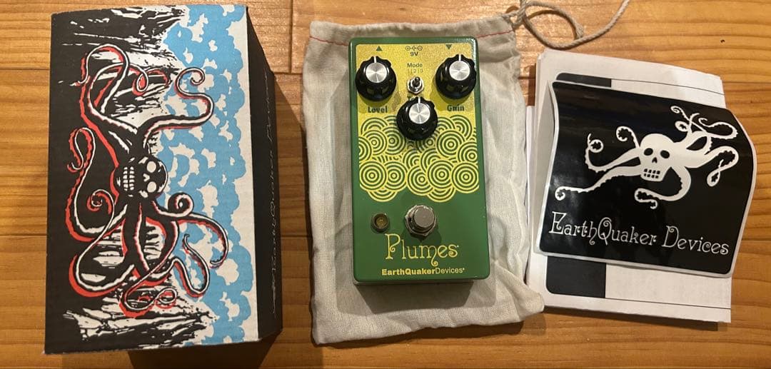 Plumes オーバードライブエフェクター