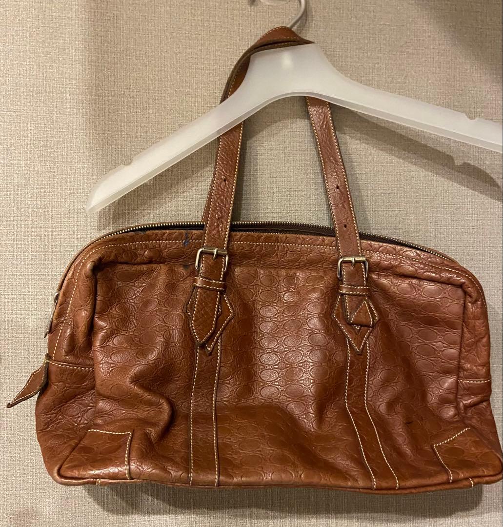 Vivienne Westwood ブラウンレザー バッグ