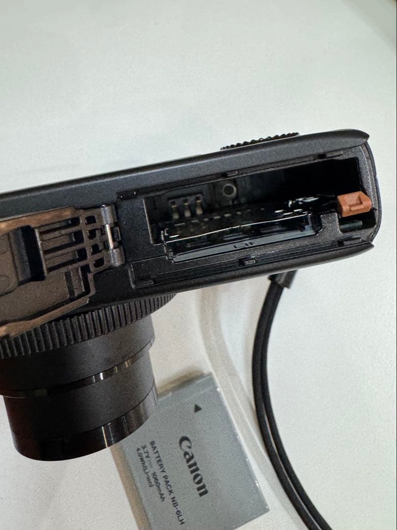 【外観美品】Canon S200 コンパクトデジタルカメラ ブラック