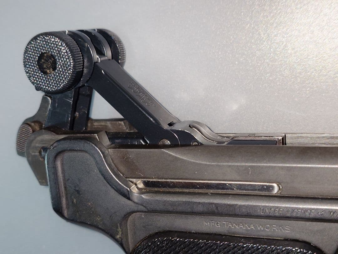 タナカ ルガーP08 HW 8インチ ガスブローバック【美箱付き・動作確認済】