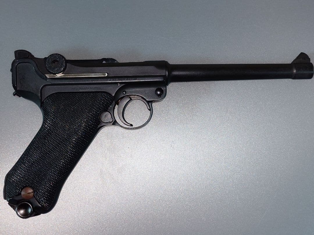 タナカ ルガーP08 HW 8インチ ガスブローバック【美箱付き・動作確認済】