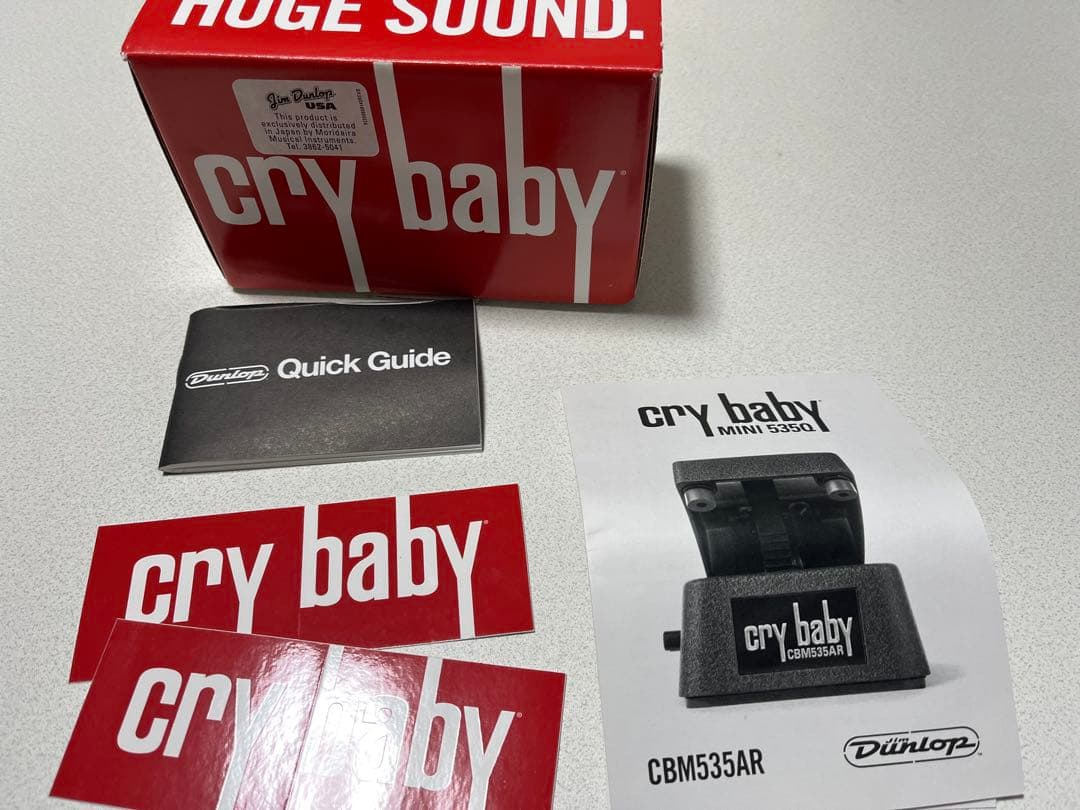 中古美品 Jim Dunlop Cry Baby CBM535AR ワウペダル