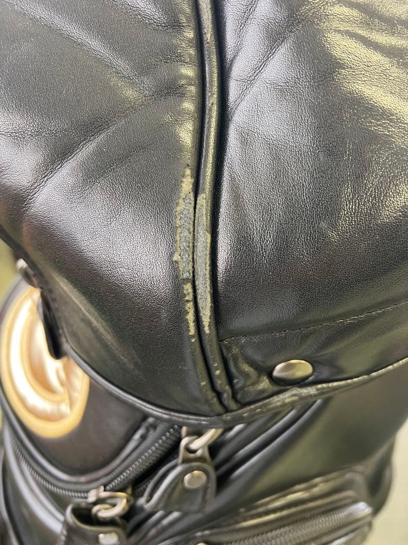 パーリーゲイツ キャディバック ブラック 値段交渉ok