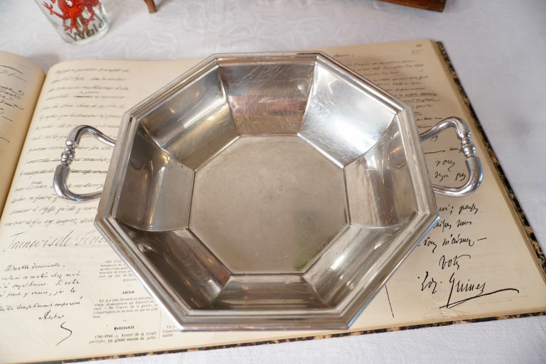 フランス ヴィンテージ オクトゴナル ボウル