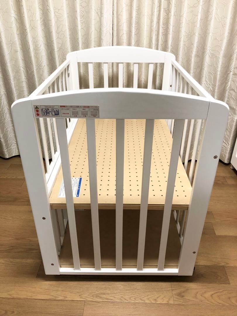 ミニベビーベッド　カトージ　ホワイト　60×90