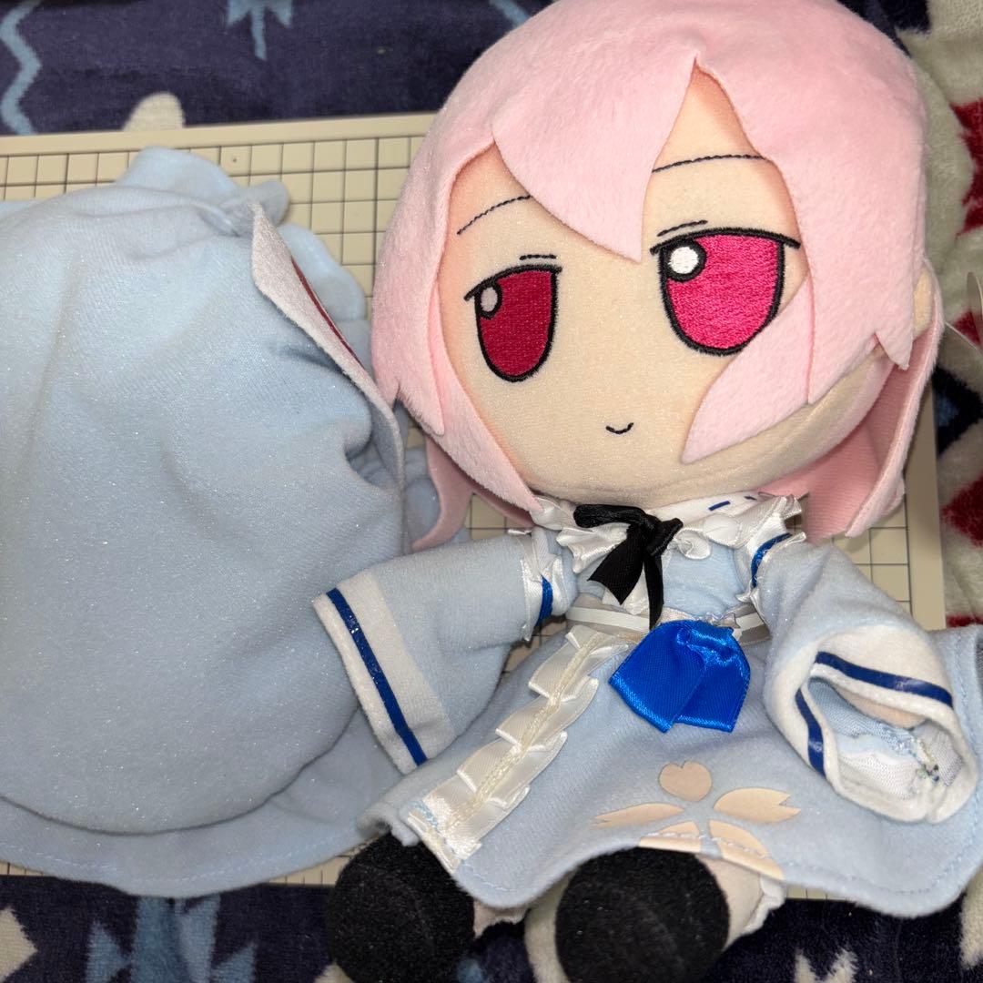 東方ぬいぐるみ 西行寺幽々子　もふもふゆゆこ　初版紙タグ付き