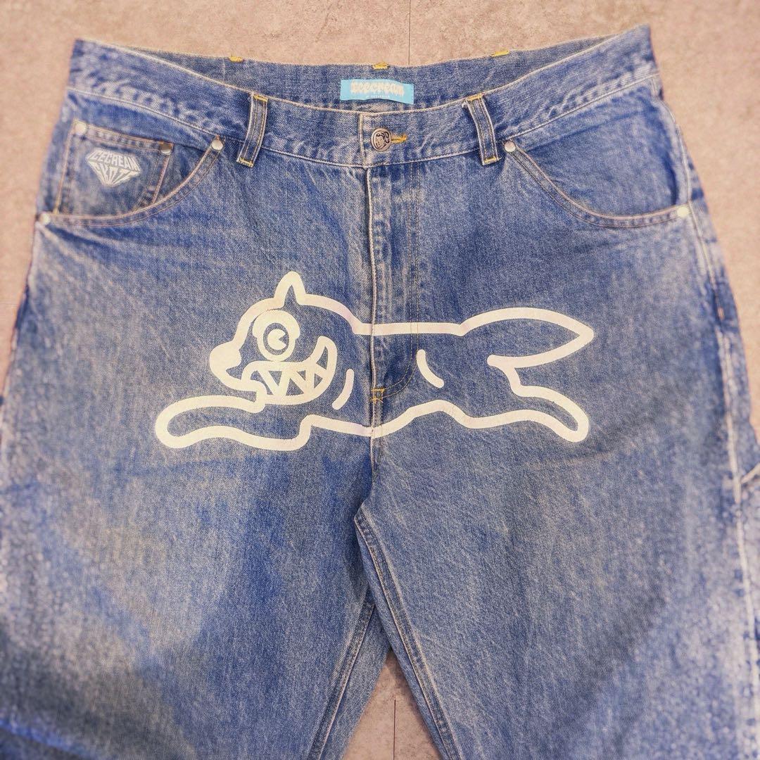 ICECREAM Running Dog Y2K バギーデニム/太めデニム