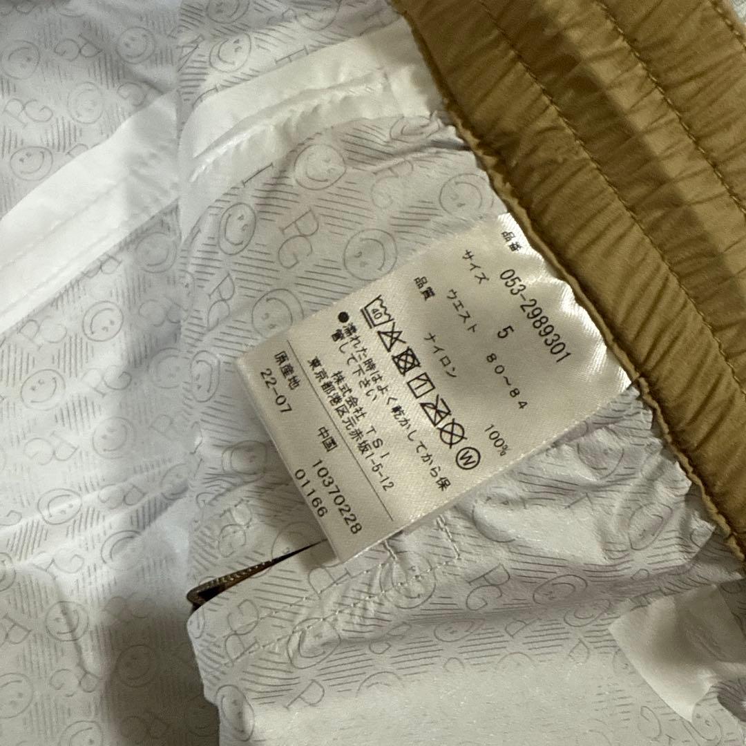 新品　PEALRY GATES ナイロンストレッチ 防水透湿　上下セットメンズ5