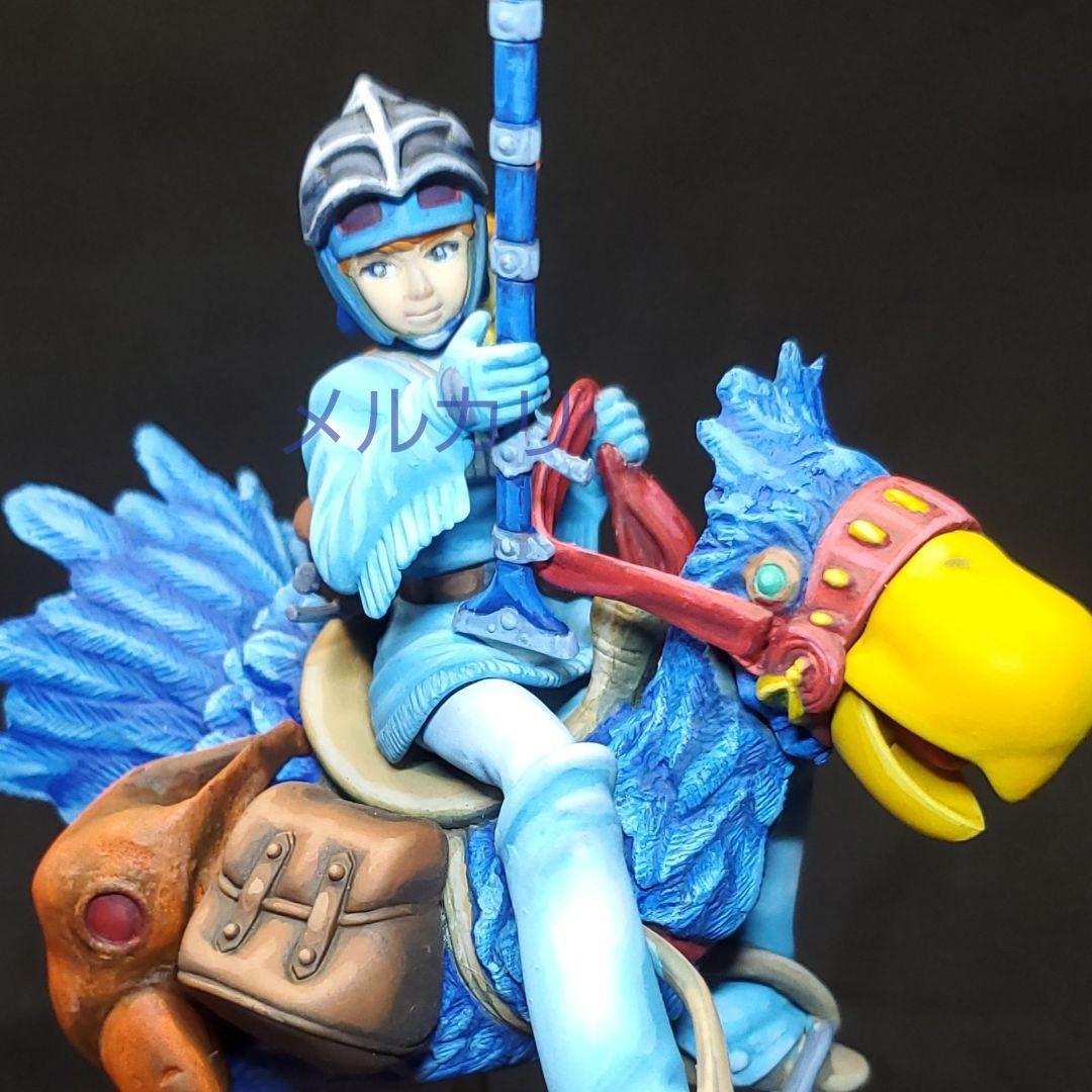 カイに乗るナウシカ 完成品 風の谷のナウシカ ジブリ プラモ 宮崎駿