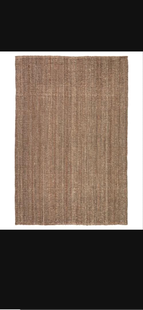 IKEA イケア LOHALS ローハルス ベージュ ラグ 133x195