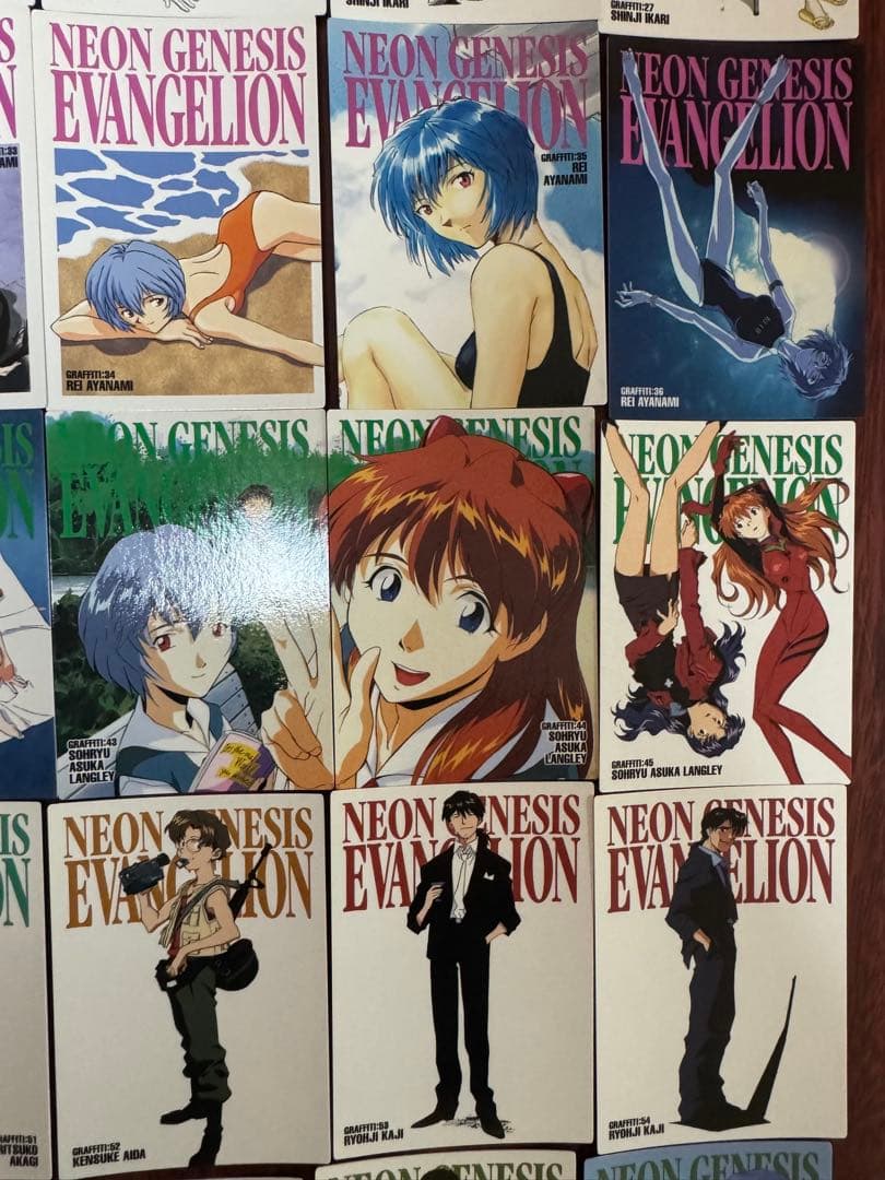 d*9様 エヴァンゲリオン　カードダスマスターズ第三弾109枚まとめ売り