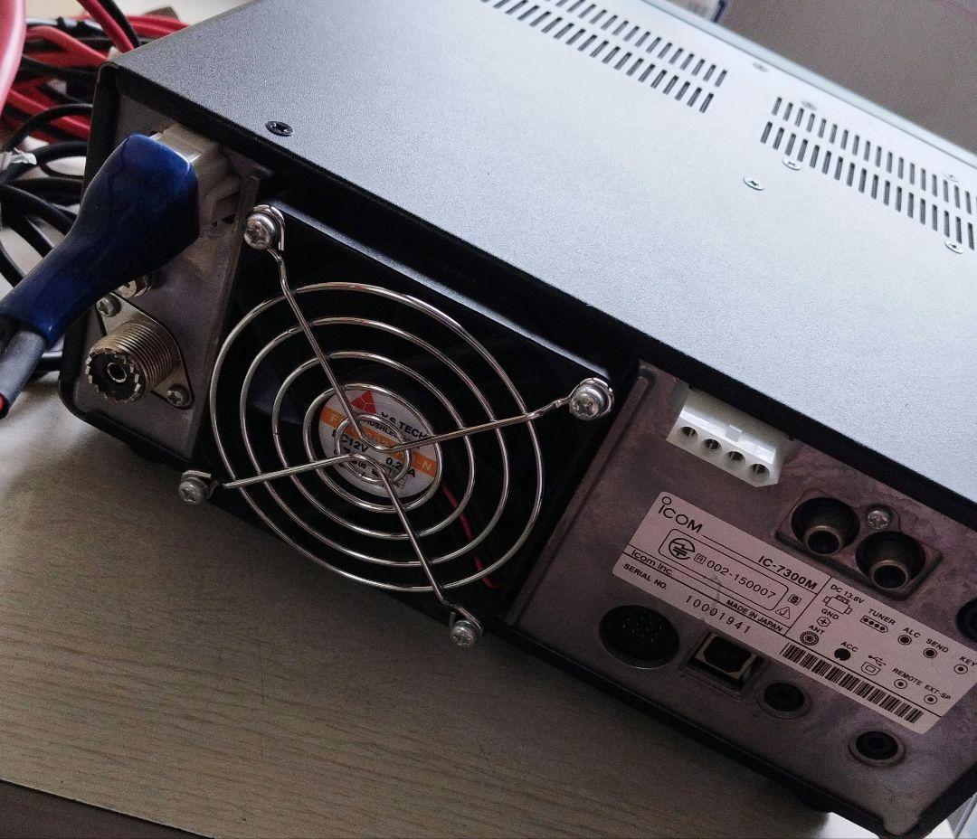 icom HF/50MHz トランシーバー IC-7300M＆マイク 分配器