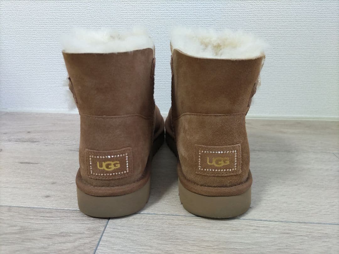超美品✨UGG アグ スワロフスキー ムートンブーツ 24cm