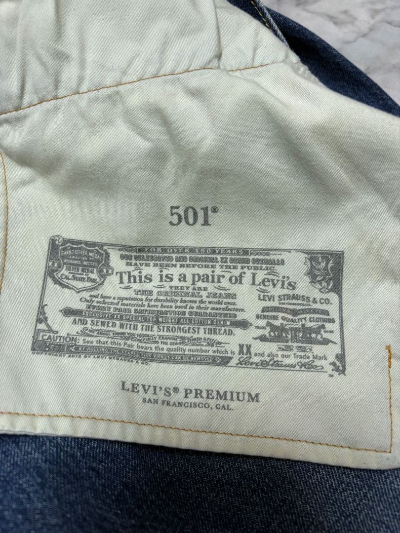 【希少】ジャーナルスタンダード別注　LEVI'S 501XX セルビッチ　W44