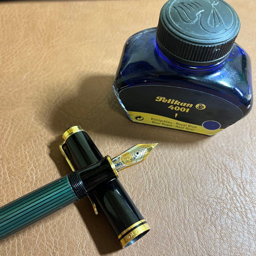 【美品】ペリカン スーベレーン M400 万年筆 F