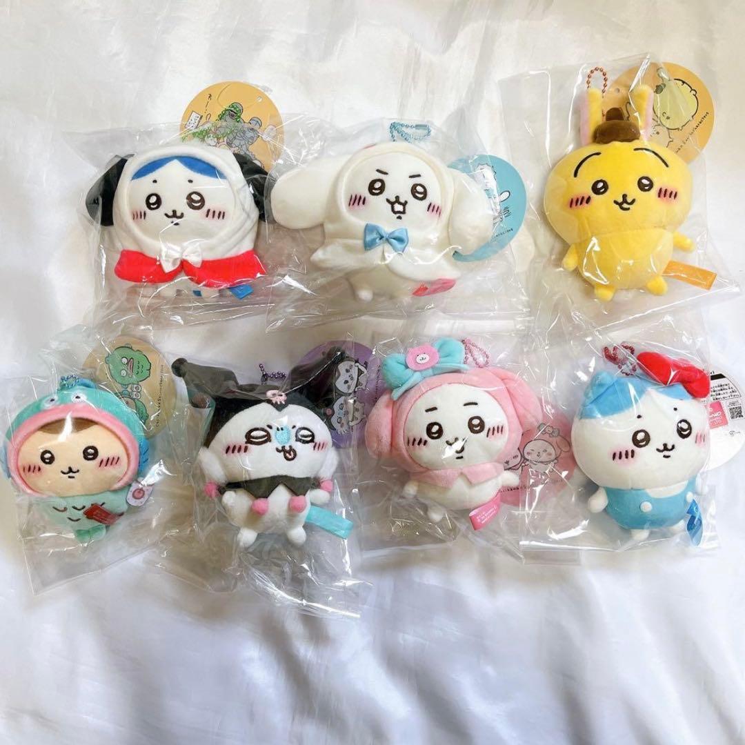ちいかわ サンリオキャラクターズ ぷちミニマスコット 7点セット