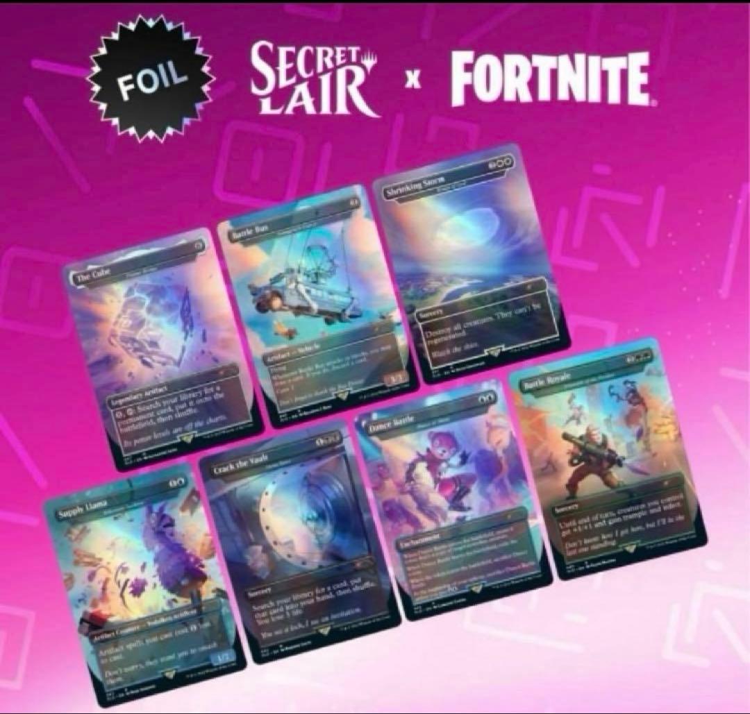 マジック：ザ・ギャザリング MTG Secret Lair x FORTNITE Foil Edition