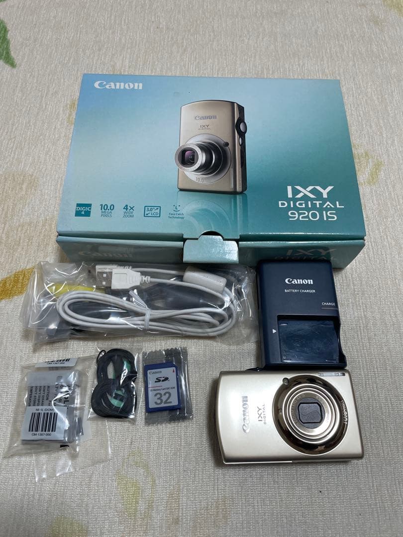 【極上美品】Canon IXY DIGITAL 920 IS PC1308