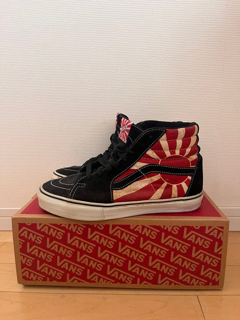 中古　VANS × HOSOI 1st USA限定 日章カラー2006年　箱無し