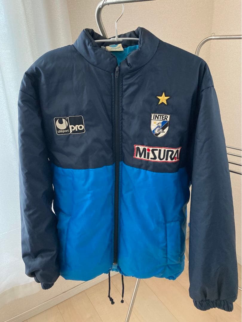 イ*し様 ⭐︎週末限定⭐︎uhlsport インテルミラノ　ダウンジャケット　激