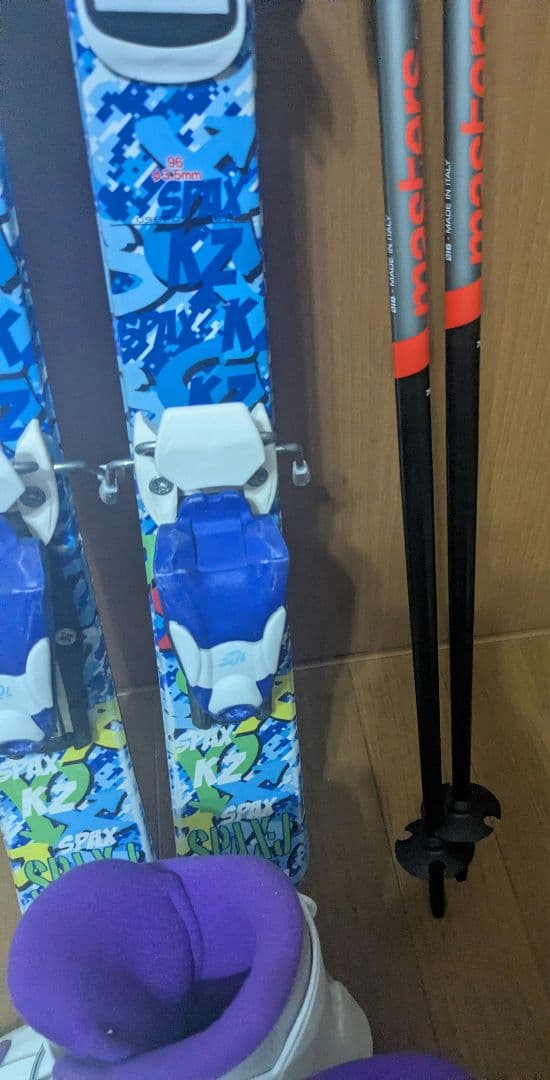 子供用　スキーセット　板　96センチ　ブーツ　19.5センチ