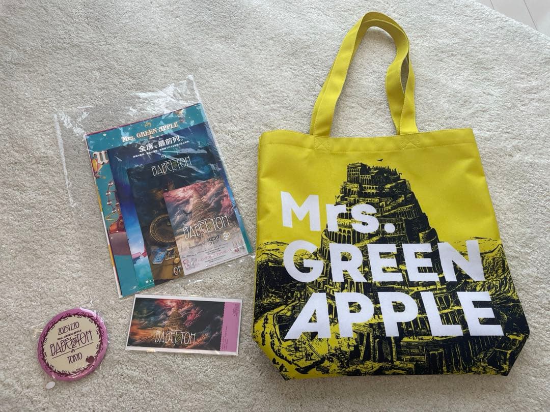 Mrs. GREEN APPLE 2025ライブ　バベルの塔　 ジャムズシート