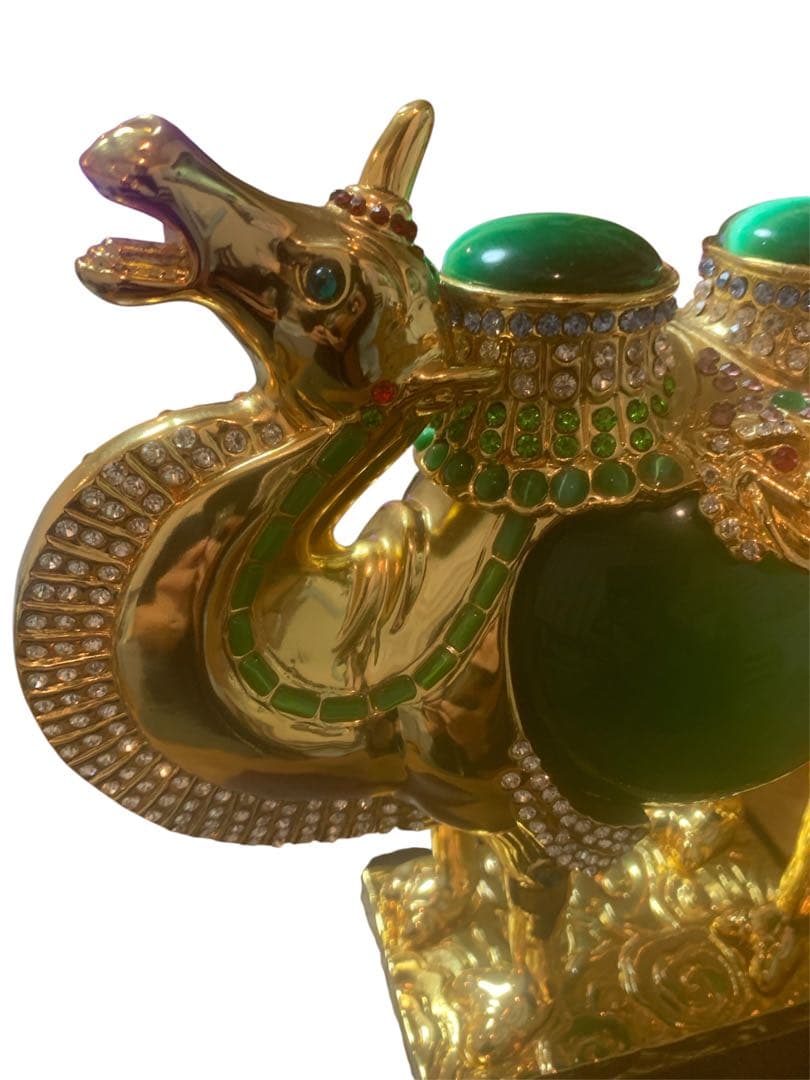 中国美術 りゅうきんらくだ 流金駱駝 24金メッキ　奮門 開拓