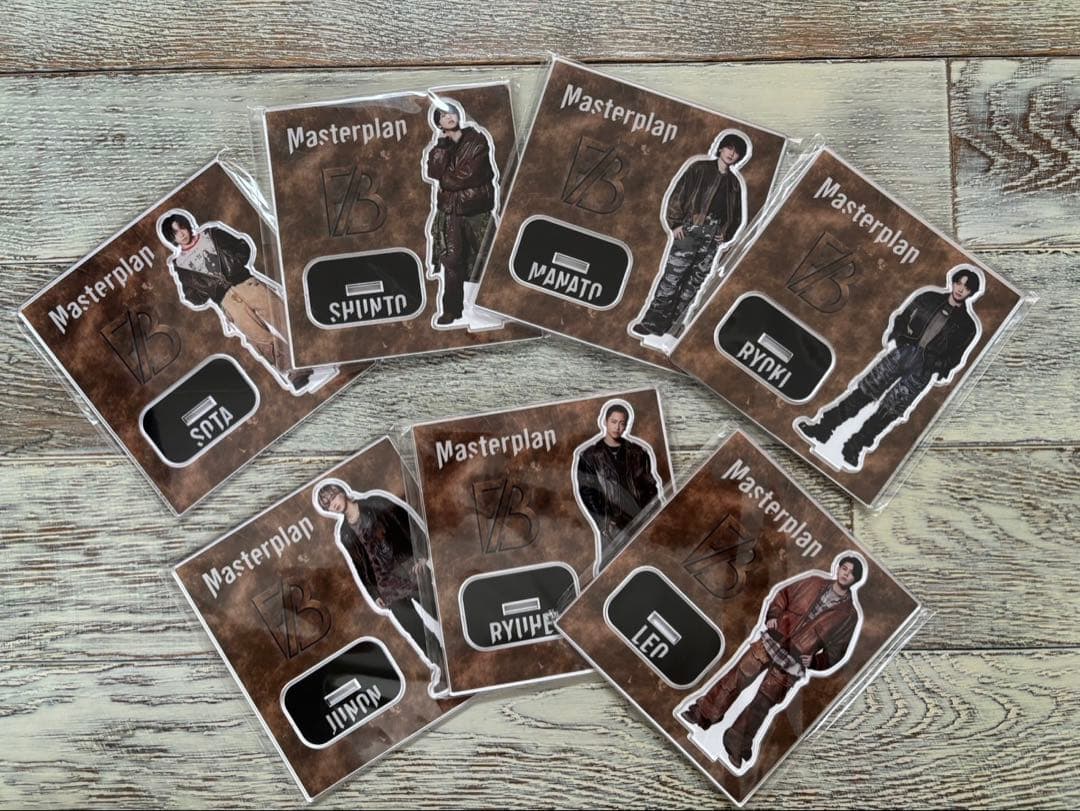 【全員集合】BE:FIRST Masterplan アクリルスタンドコンプリート