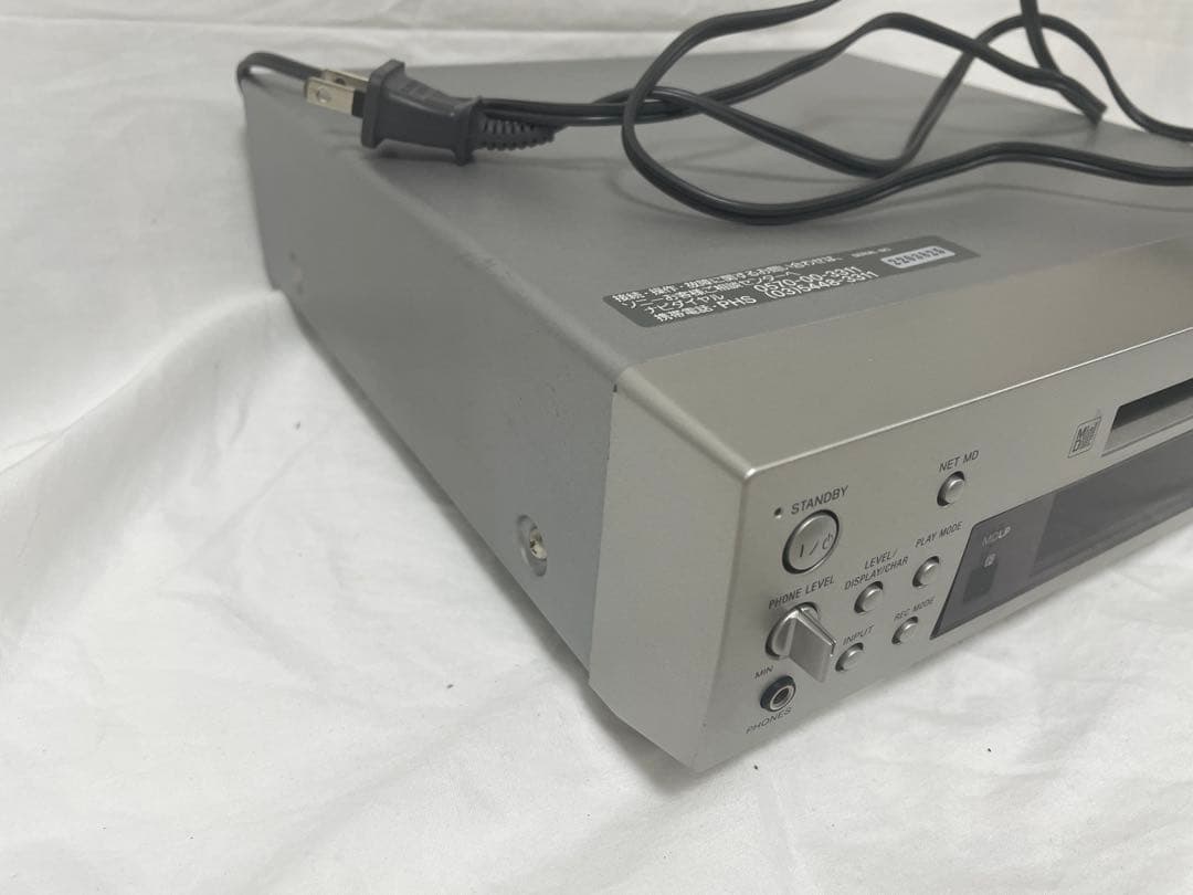 【ジャンク】　希少 SONY MDS-S500 リモコン付