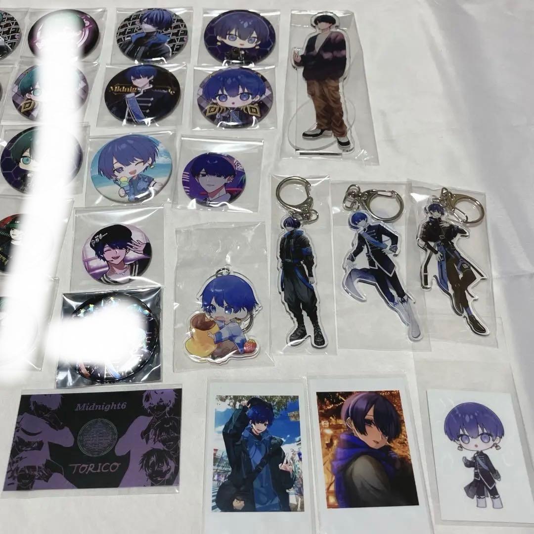 Midnight6　ミドナイ　そーま　虚無虚無ぷりん　直筆サイン　アクキー