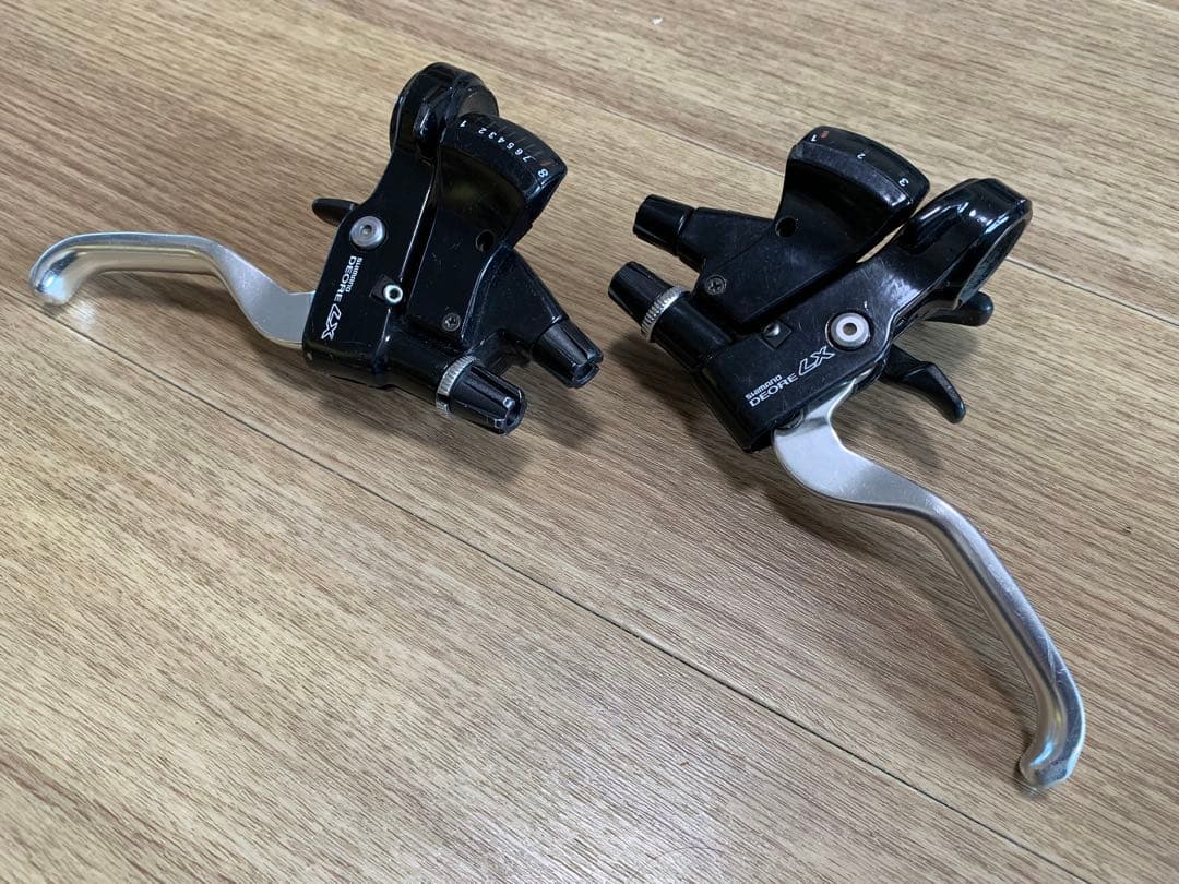 シマノ　デオーレLX ラピッドファイヤー8段　前後セット　中古