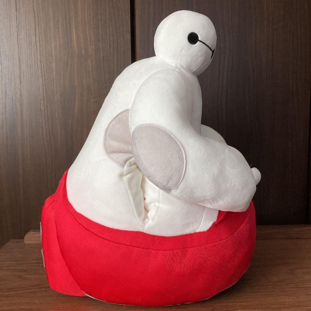 ディズニー 限定 ベイマックス ぬいぐるみ クッション マフ ハッピーライド