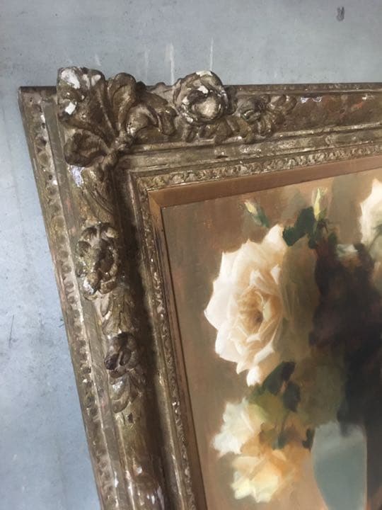 [原画] F10号 油絵 額付き 絵画