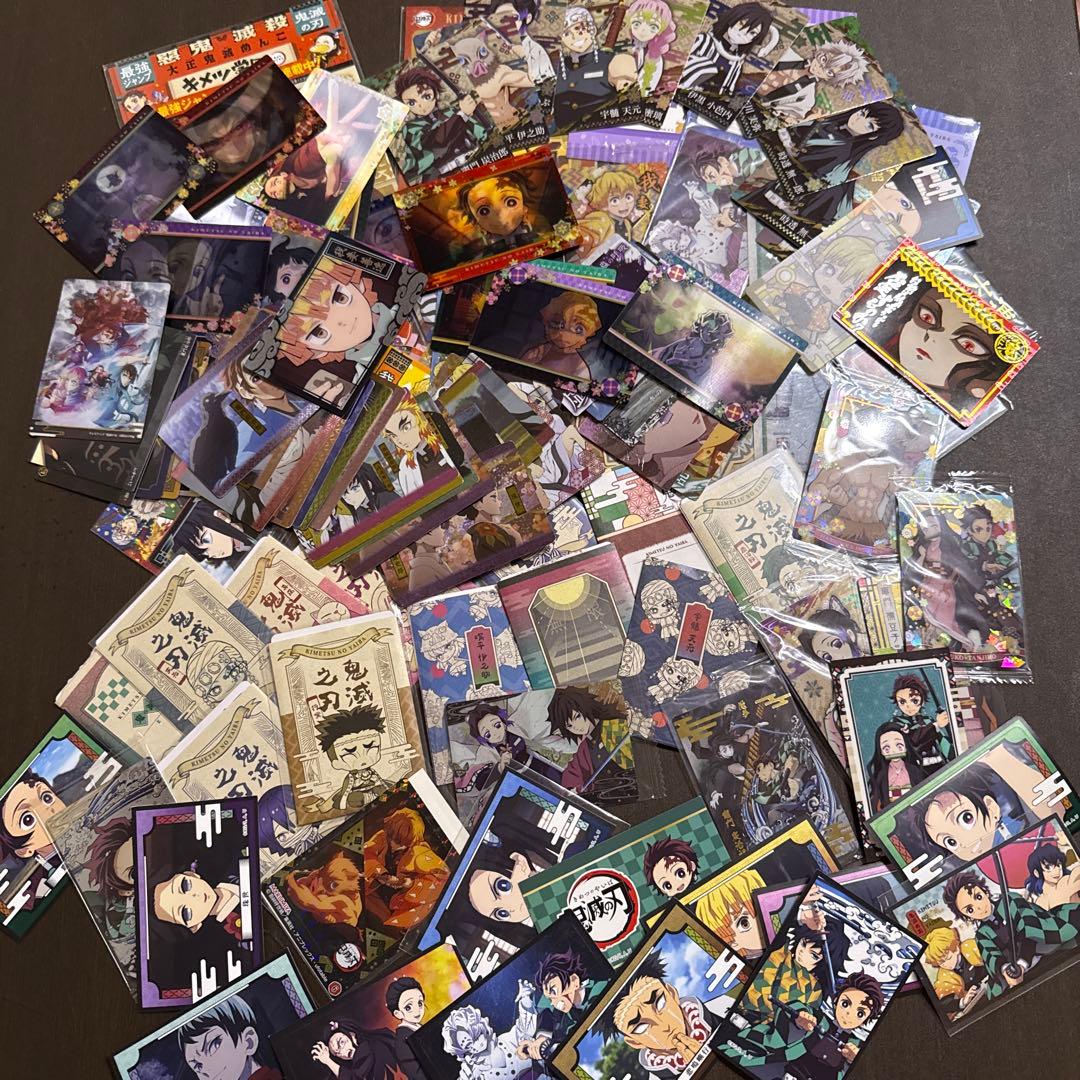 鬼滅の刃　鬼滅　163点　チェンジングカード　シール　クリアカード　非売品　レア