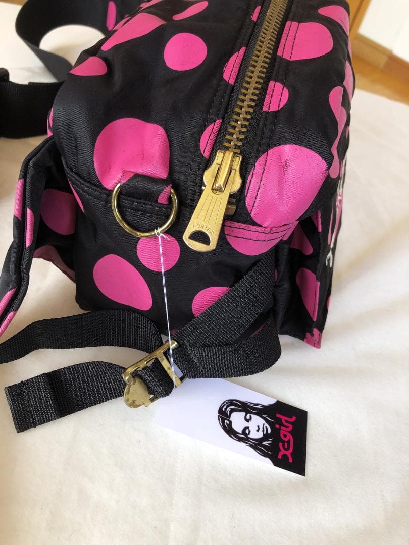 良品　ポーター　草間彌生　2way ウエスト　ポーチ　ボディーバッグ　旅行