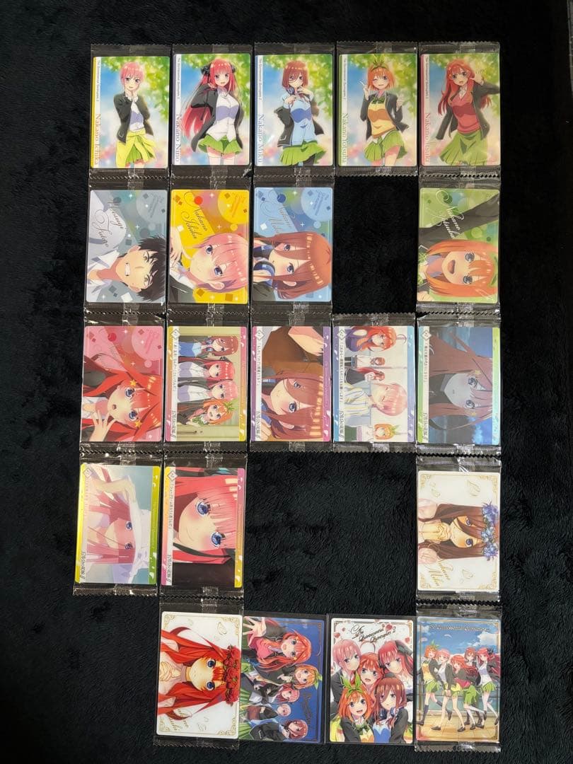 五等分の花嫁 ウエハース　まとめ売り