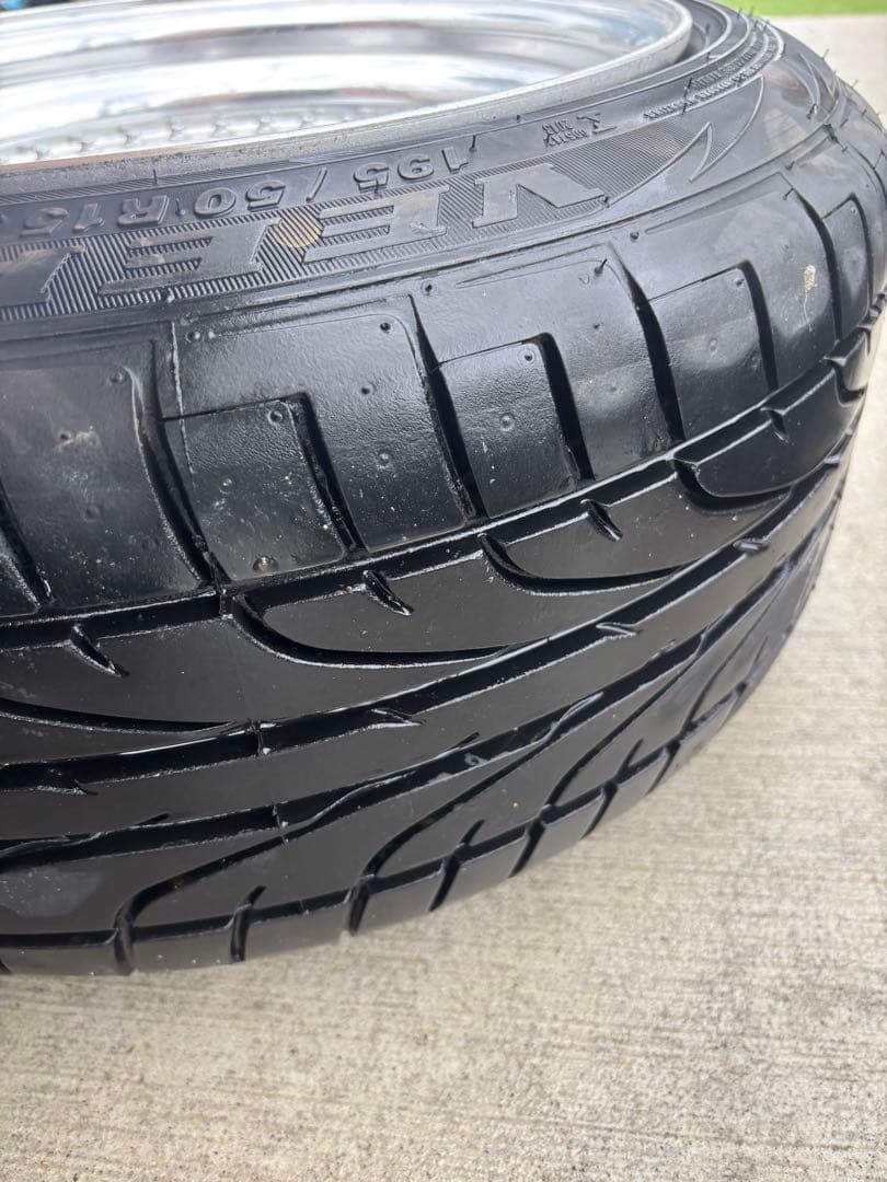 値下げ　希少　鍛造　深リム　15インチ　8.5j 5H114.3 エプシロン