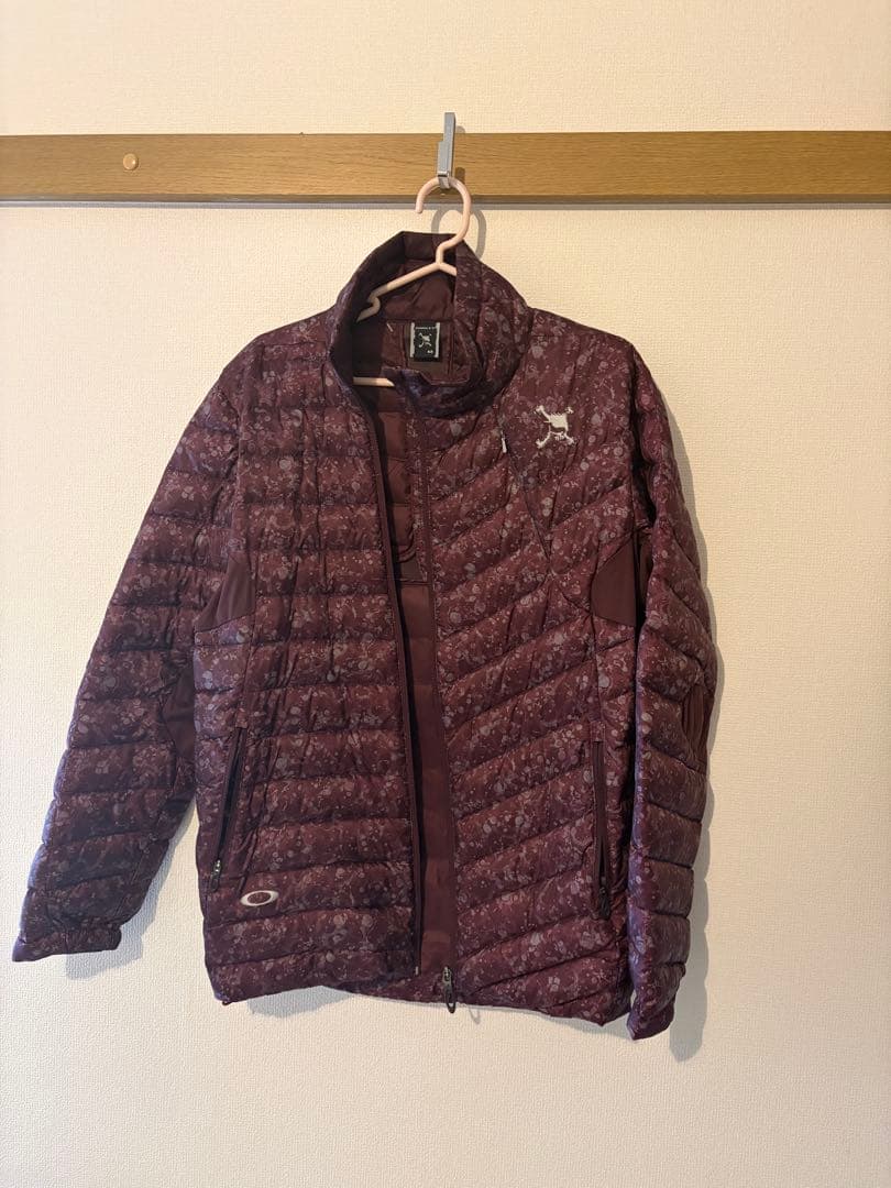 OAKLEY パープル ダウンジャケット M